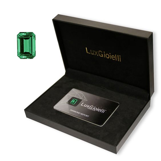 Pietra Lux Gioielli in Smeraldo Smeraldo 0.56 Ct BILSOT;1;056;AH - BILSOT;1;056;AH